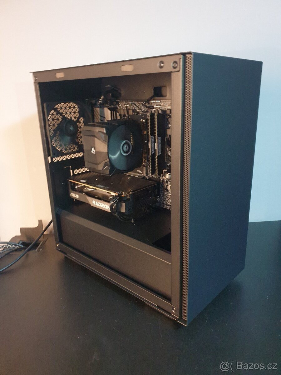 Nový Herní PC: Ryzen 5 5600 /RX 7600 /32gb RAM /Záruka 2roky