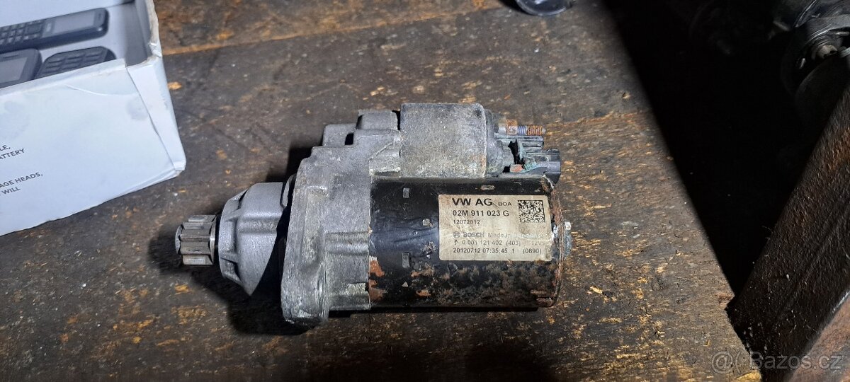 Starter skoda vw 1.8 tsi 2.0 tsi 02M911023G
