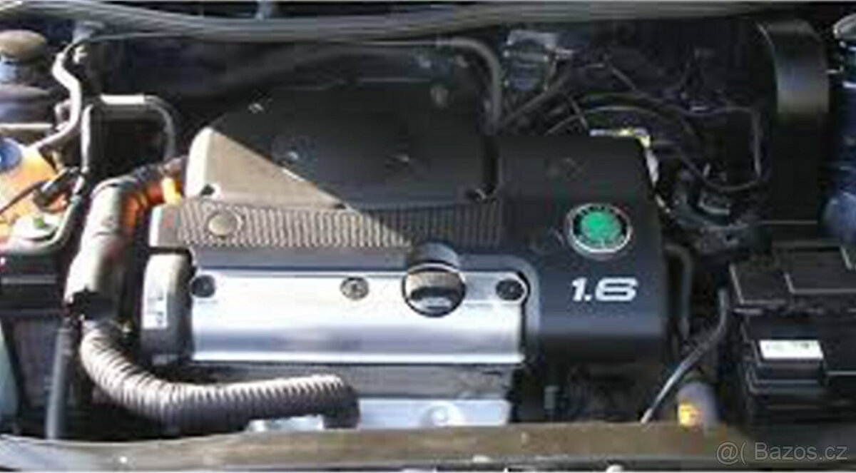MOTOR ŠKODA OCTAVIA 1,6 55KW CENA 5999KČ