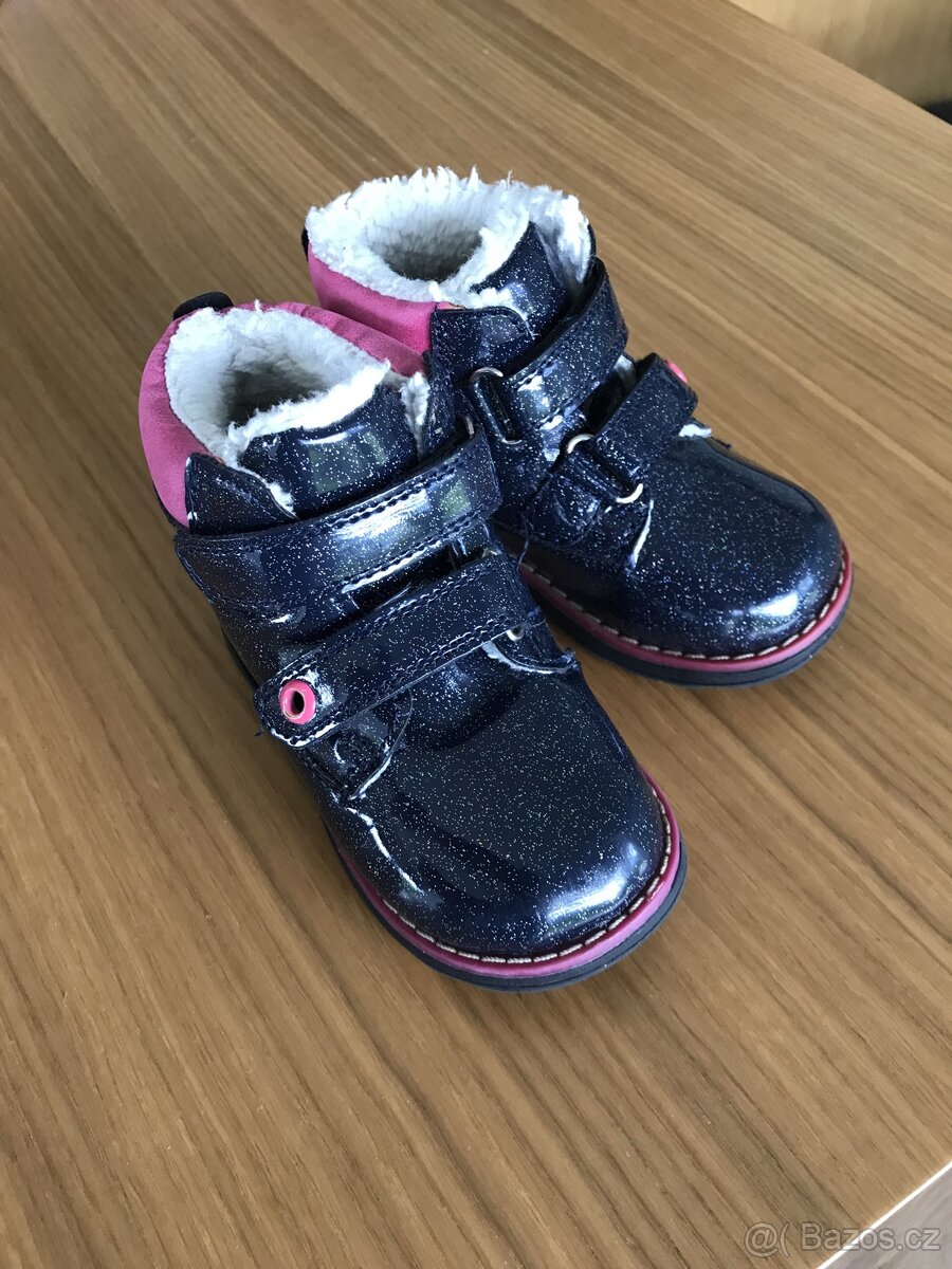 Zimní boty kozačky Nelli Blu miminko vel. 22