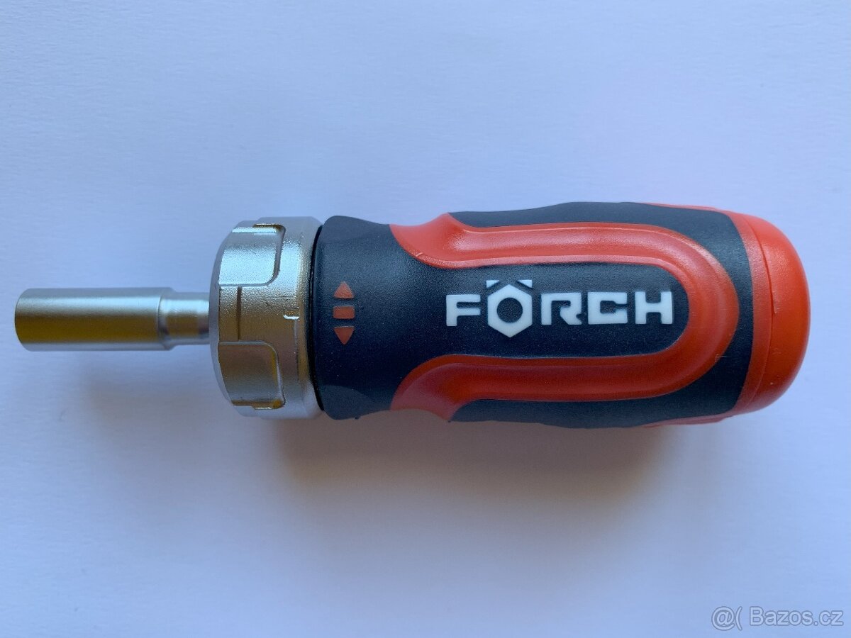 Ráčnový šroubovák Förch mini s bity 6v1