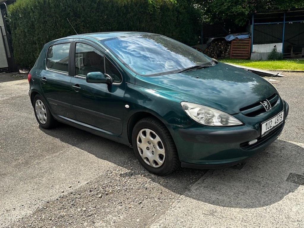 Peugeot 307 1.4HDi, r.2002, nová STK, pouze prodej