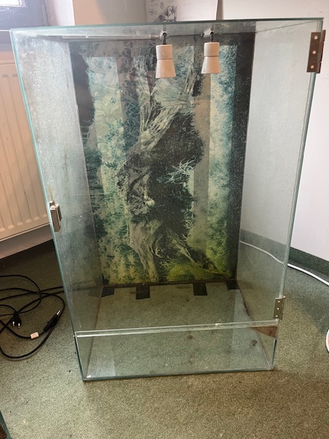Terarium 50x40, výška 80cm