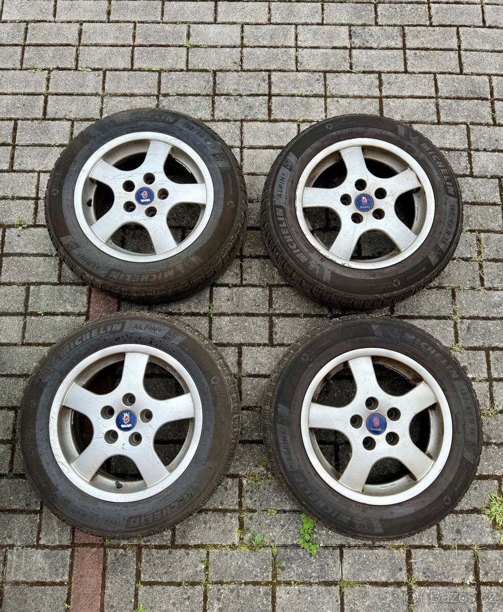Alu kola SAAB Borbet R15