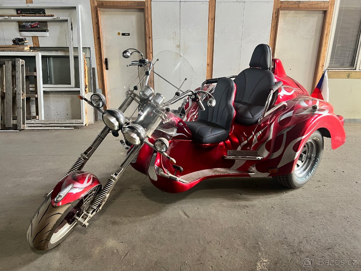 Trike Z-REX, r. v. 2006, 1285 ccm, 34 Kw, pěkný stav