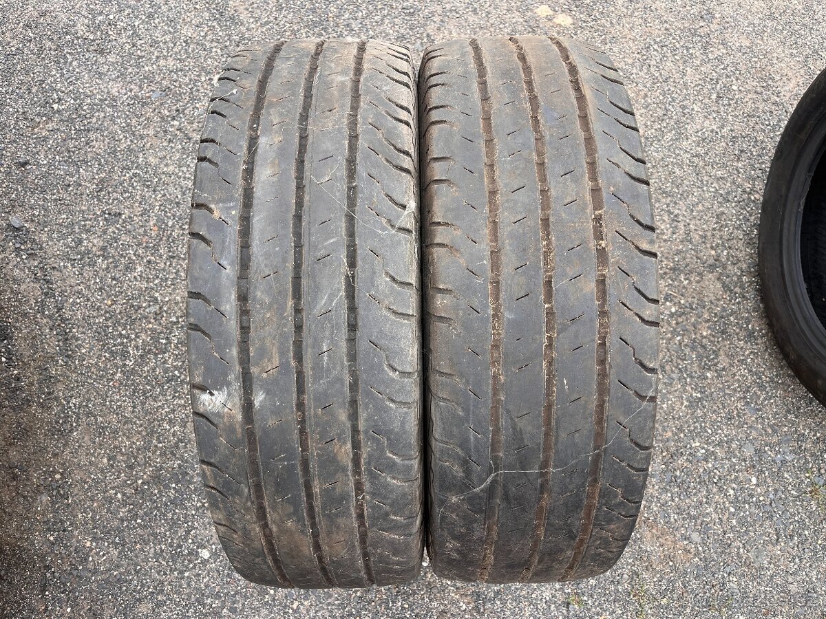 2x 215/70R15C 109/107S,CONTINENTAL VANCONTACT 100 ,LETNÍ-50%