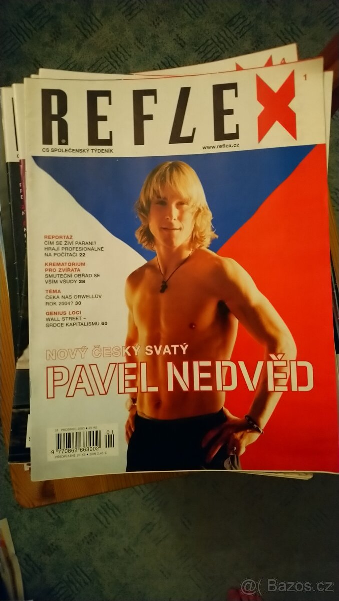 Reflex časopis ročník 2004 komplet - vše dohromady 50kč