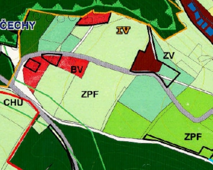 Prodej stavebního pozemku v Děčíně.