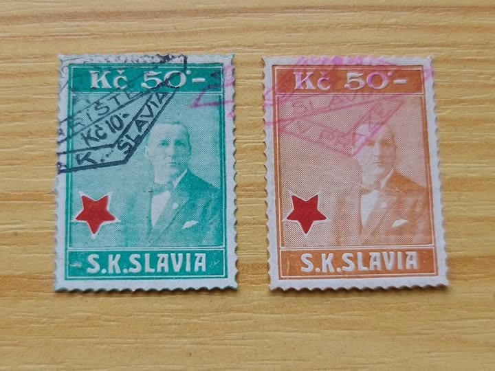 Slavia - Známky