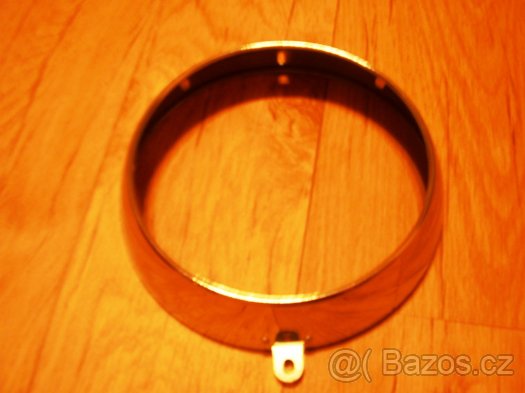 Rámeček světla JAWA Kývačka, JAWA-ČZ, ČZ - chrom