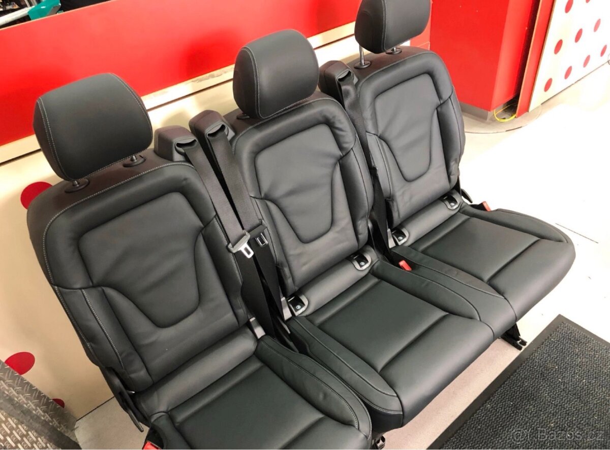 Lavice Lugano Sedacka 2+1 Mercedes kůže