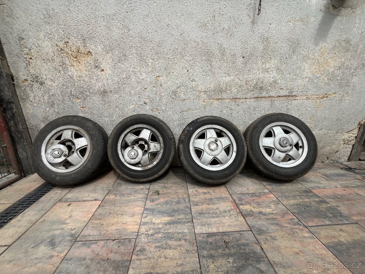 Sada kol 165/70 R13 pro Škoda Felicia