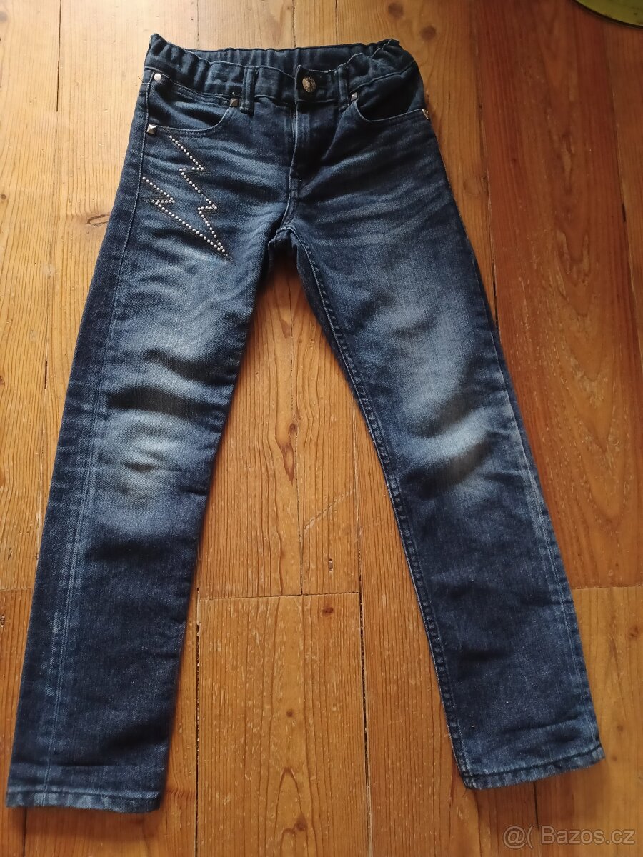 Dívčí slim džíny 128