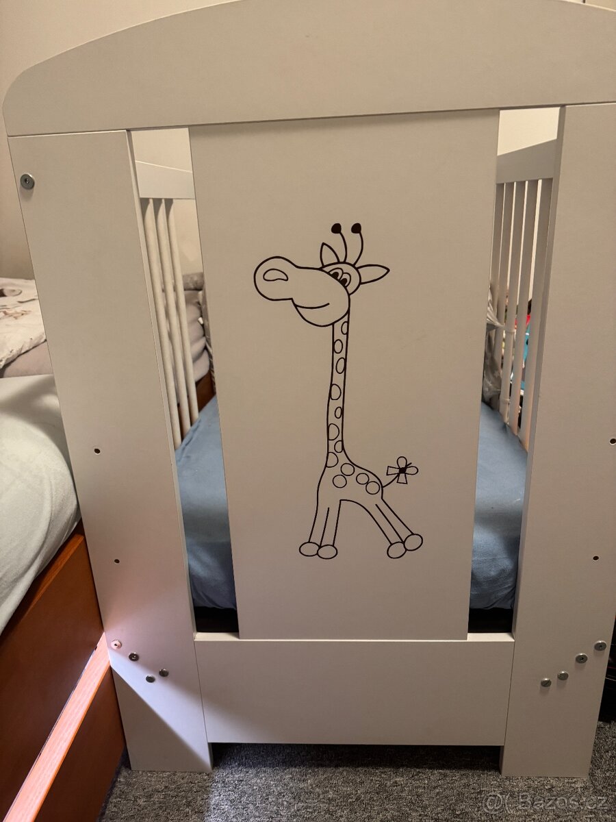 Detská postýlka. INZERÁT PLATÍ DO SMAZÁNÍ
