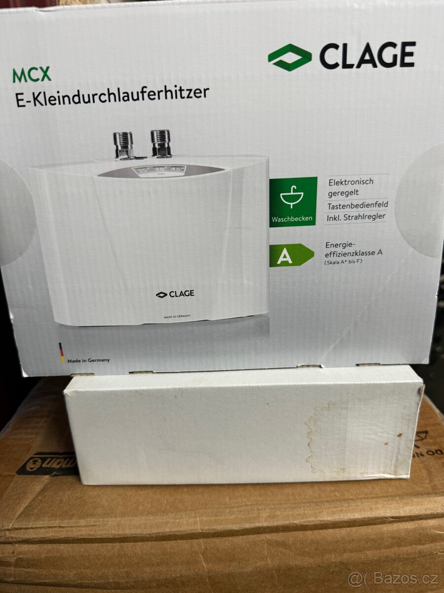 Průtokový ohřívač elektronicky řízený