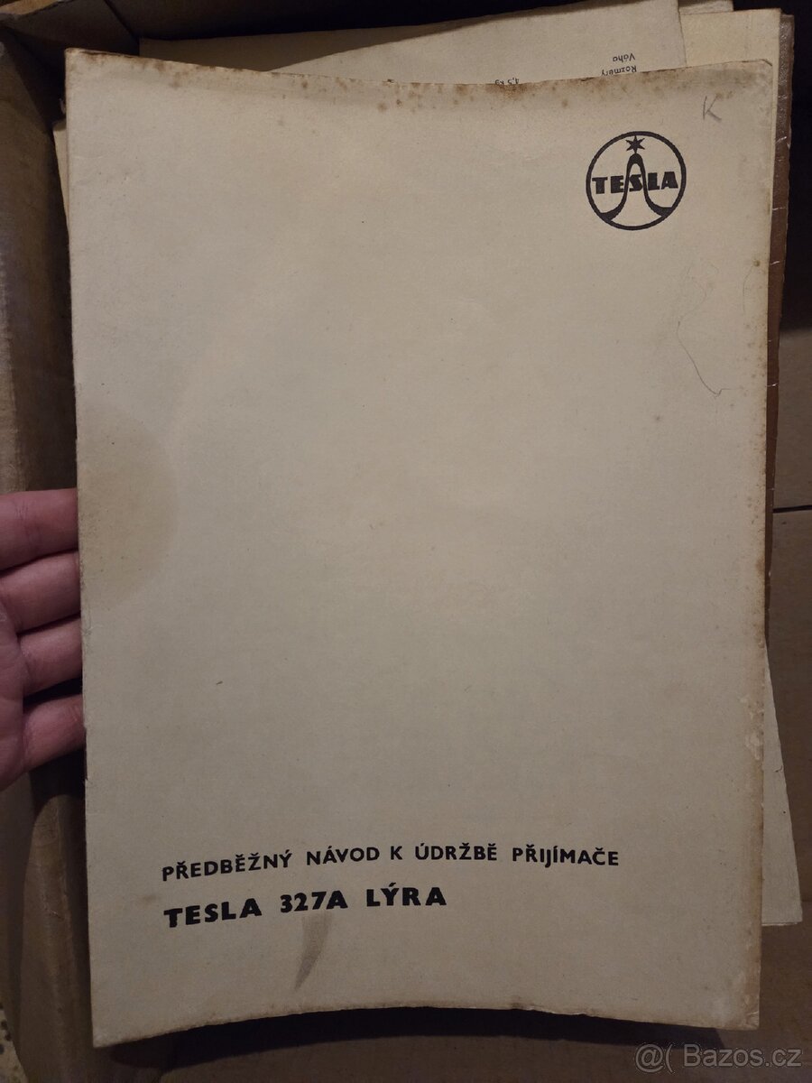 Manuály k rádiím Tesla a jiné