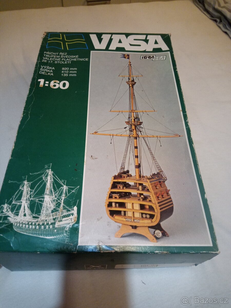 Igra loď, Vasa, stavebnice