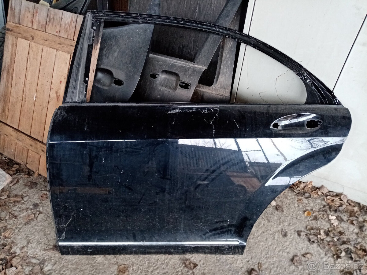 Mercedes S w221 Long levé zadní dveře