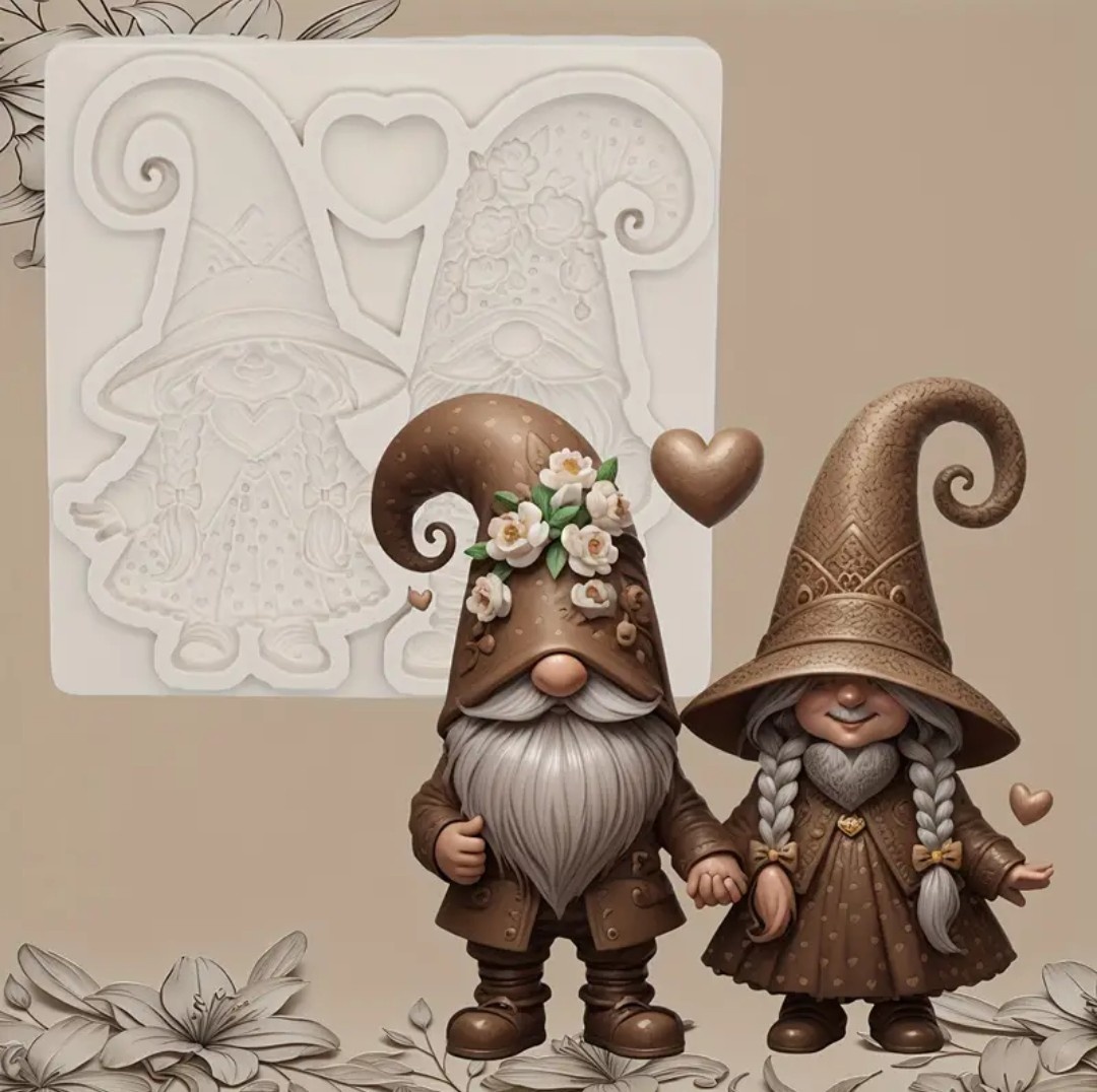 Silikonová forma se skřítky