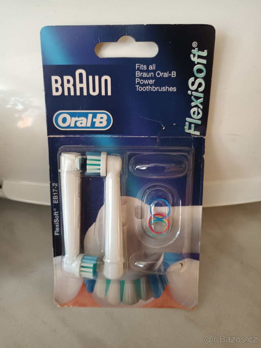 Prodám nové kartáčky na BRAUN - Oral B