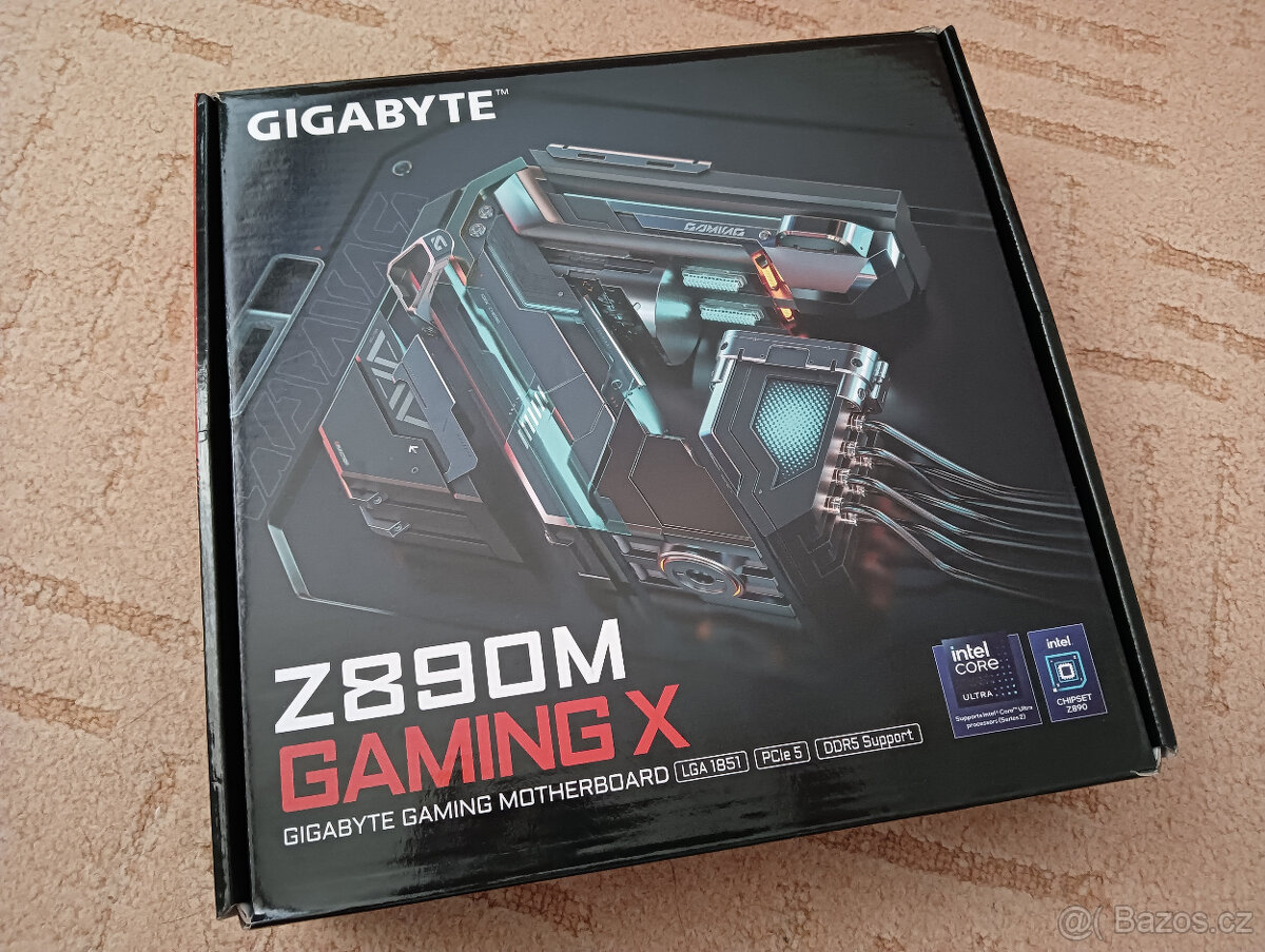 GIGABYTE Z890M GAMING X, sock. 1851