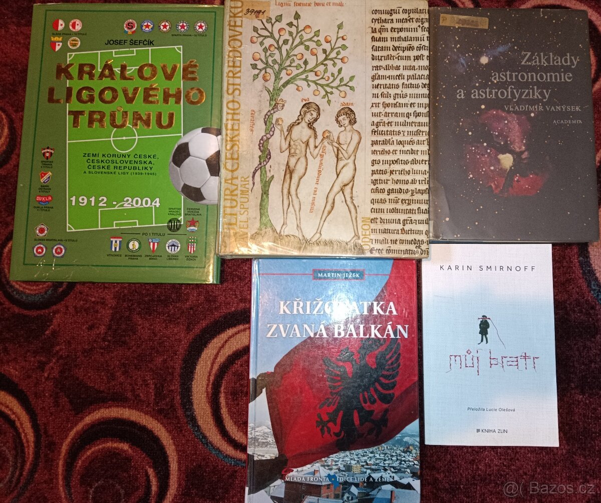 Knihy různé žánry 3)