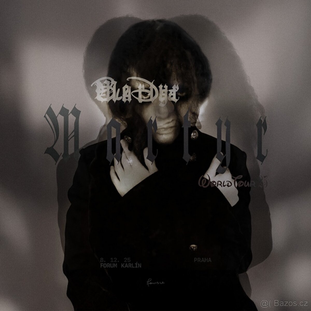 1x lístek Bladee Martyr Tour Praha 8.12.2025