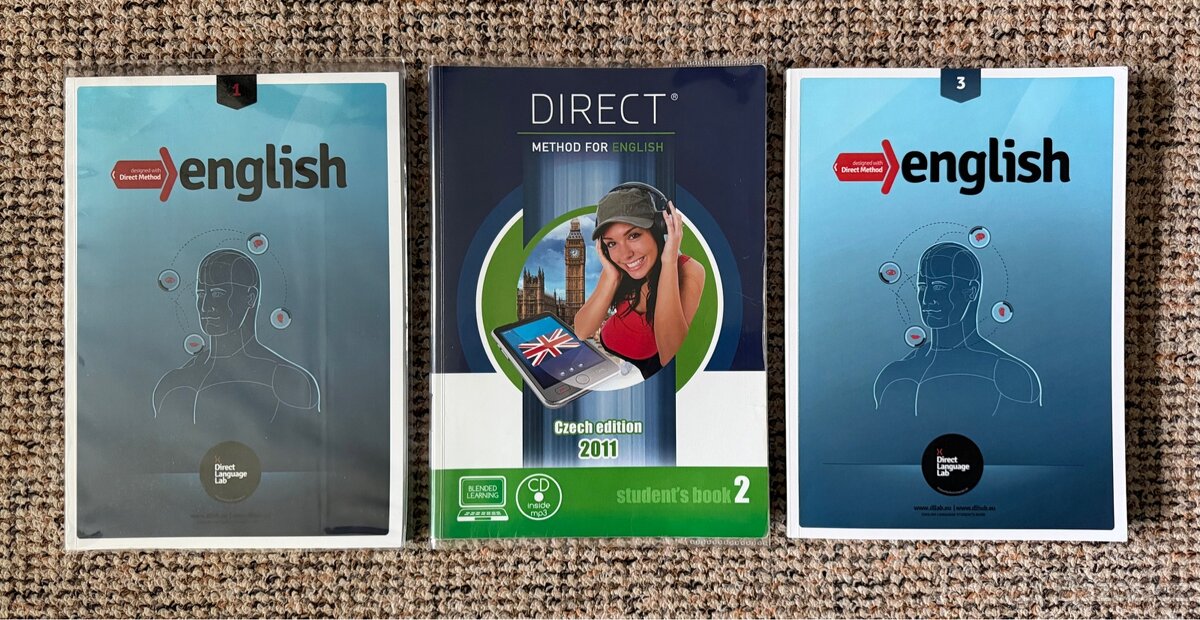 Učebnice angličtiny - Direct English (sada)