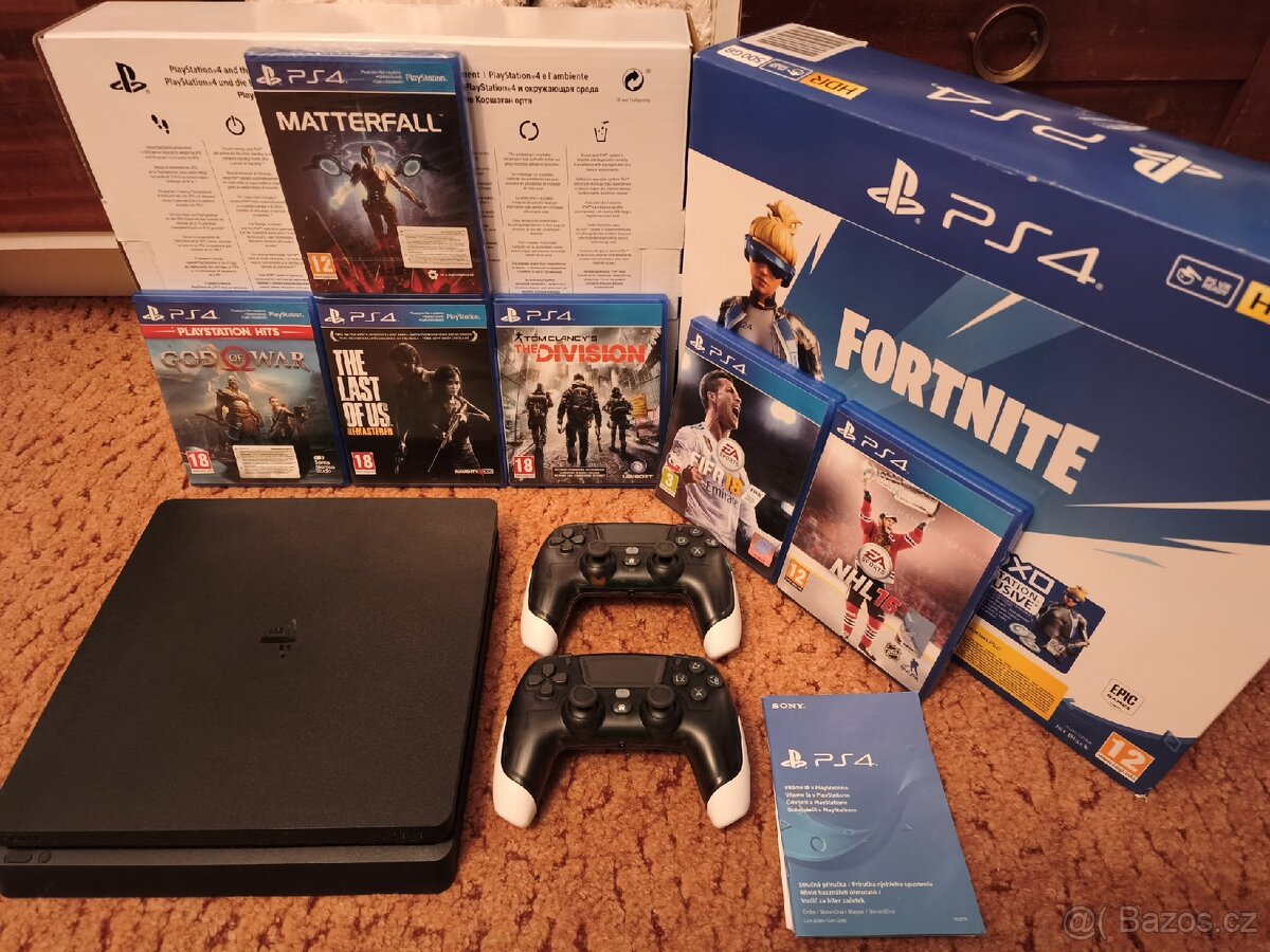 PLAYSTATION 4 V EDICI FORTNITE, DVA NOVÉ OVLADAČE A HRY