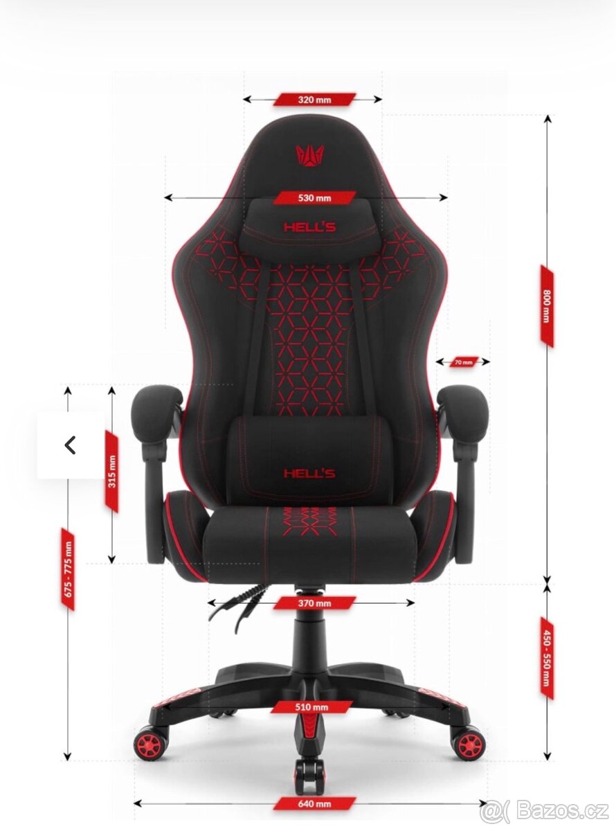 Herní židle HC-1008 2.0