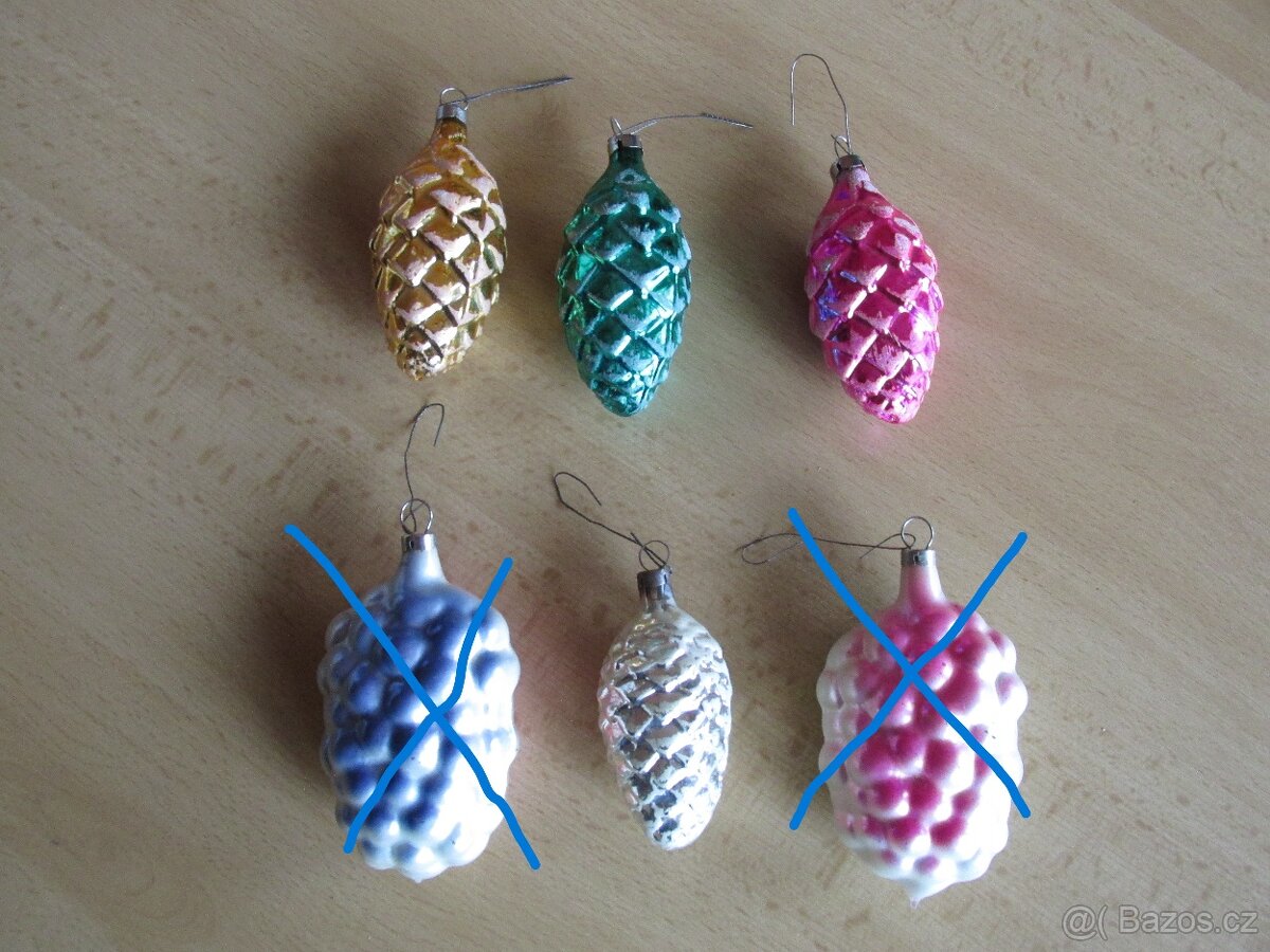 HISTORICKÉ VÁNOČNÍ OZDOBY – ŠIŠKY