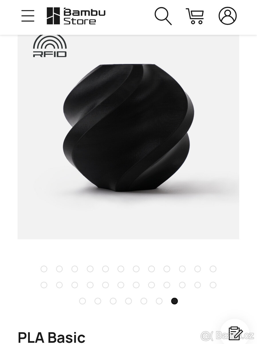 Bambu Lab PLA Basic Black