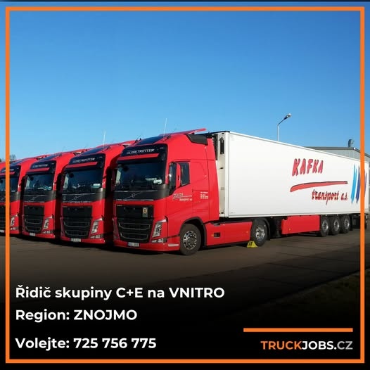 Řidič C+E na VNITRU - každodenní návrat domů