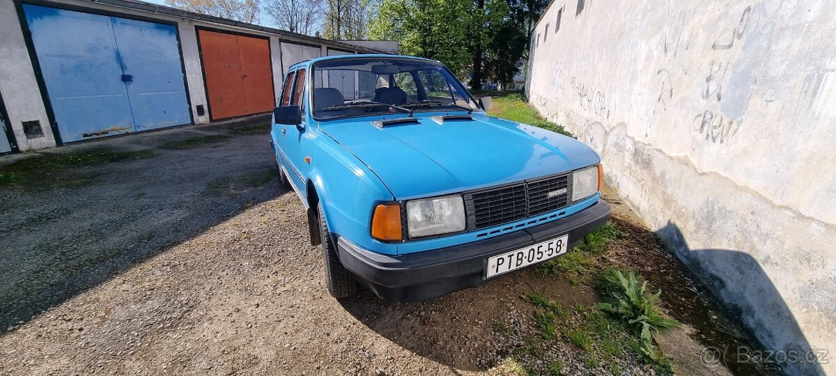 Škoda 120L, rv. 1986, 76 tis. km