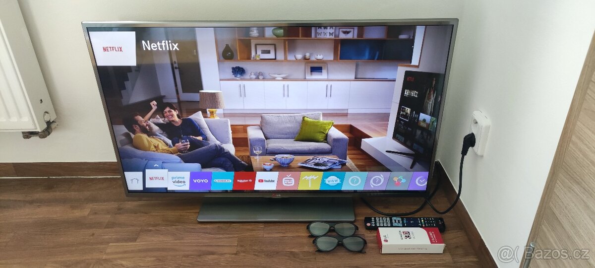 42'' LG SMART TV 3D LED 42LB650V, FULL HD, Wi-Fi, DVB-T2