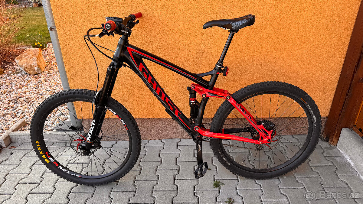Celoodpružené enduro kolo Ghost Cagua