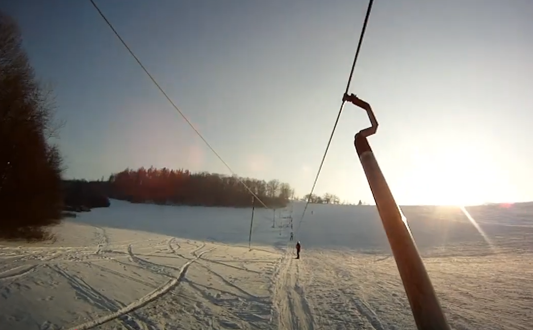 Lyžařský vlek 350m