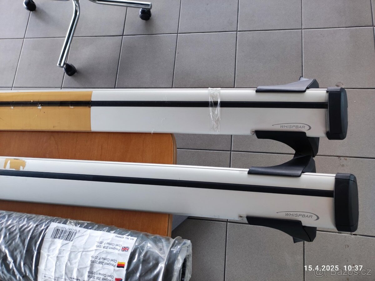Prodám použité příčníky Whispbar