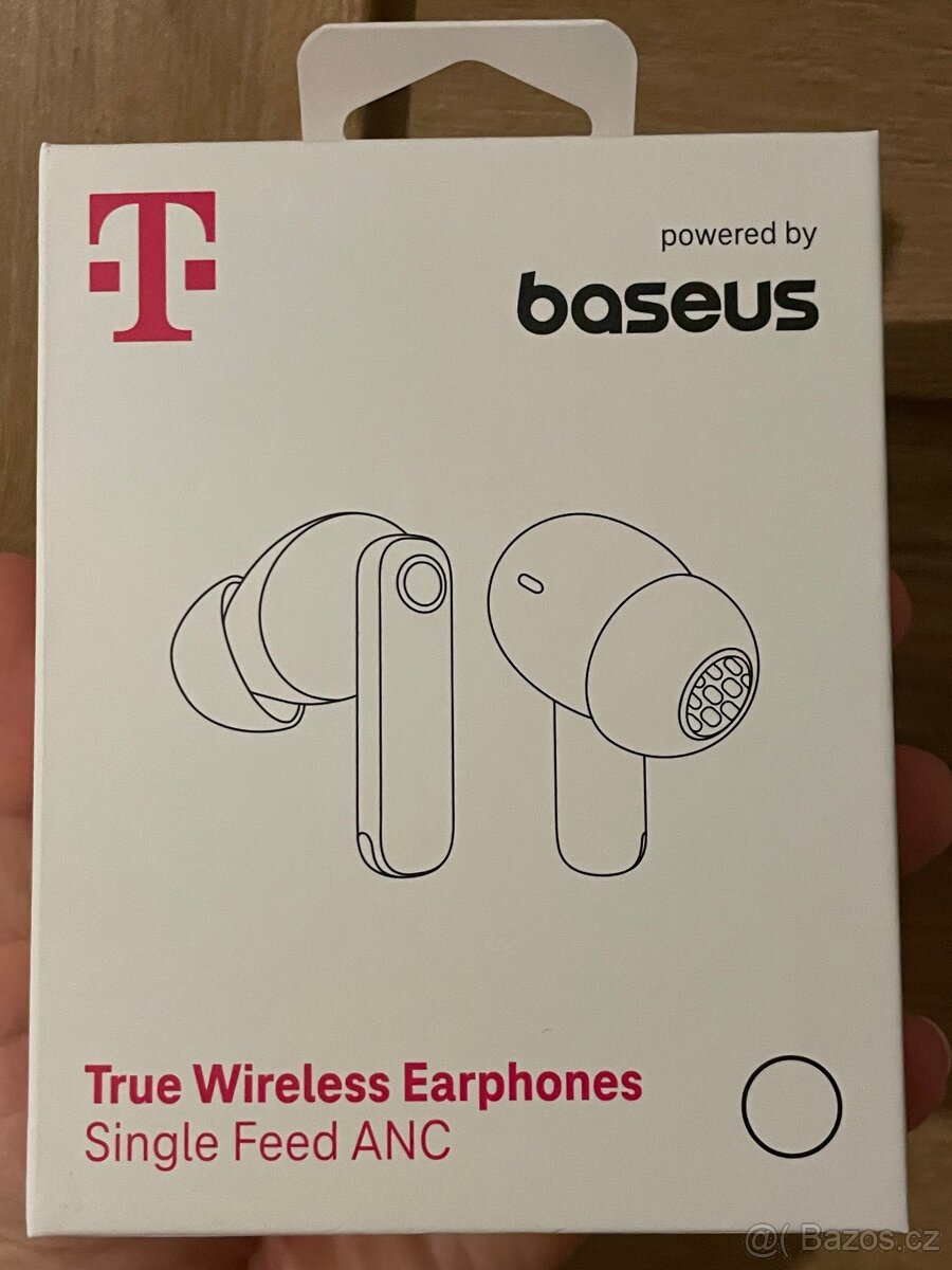 Bezdrátová sluchátka Baseus T-mobile - NOVÁ, Zaruka