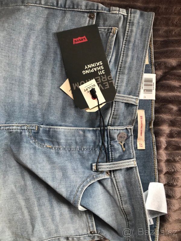 Levis 311 shaping skinny vel.27/34...S