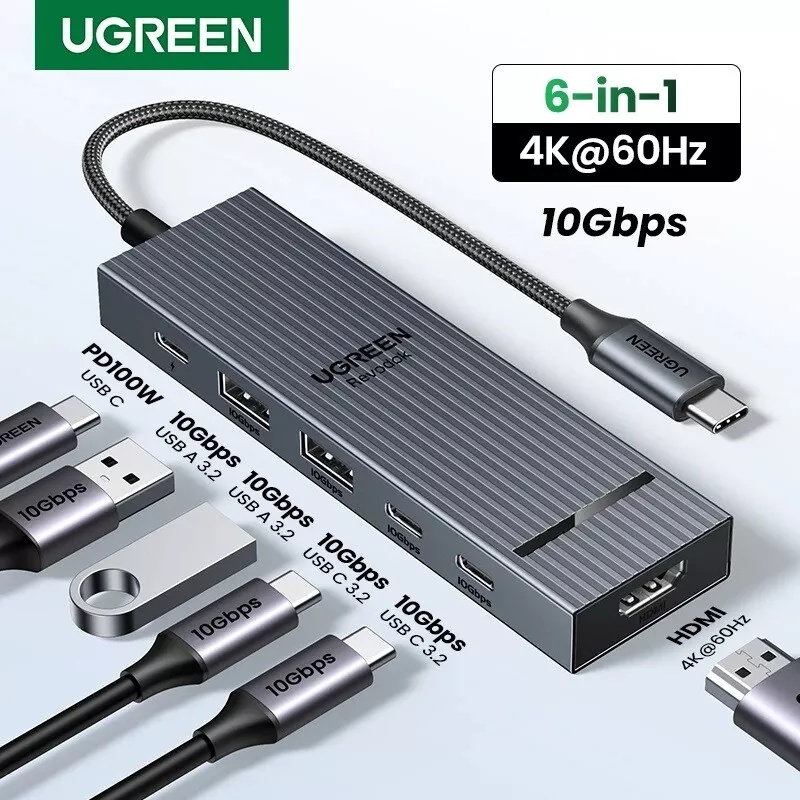 UGREEN USB C HUB dokovací stanice