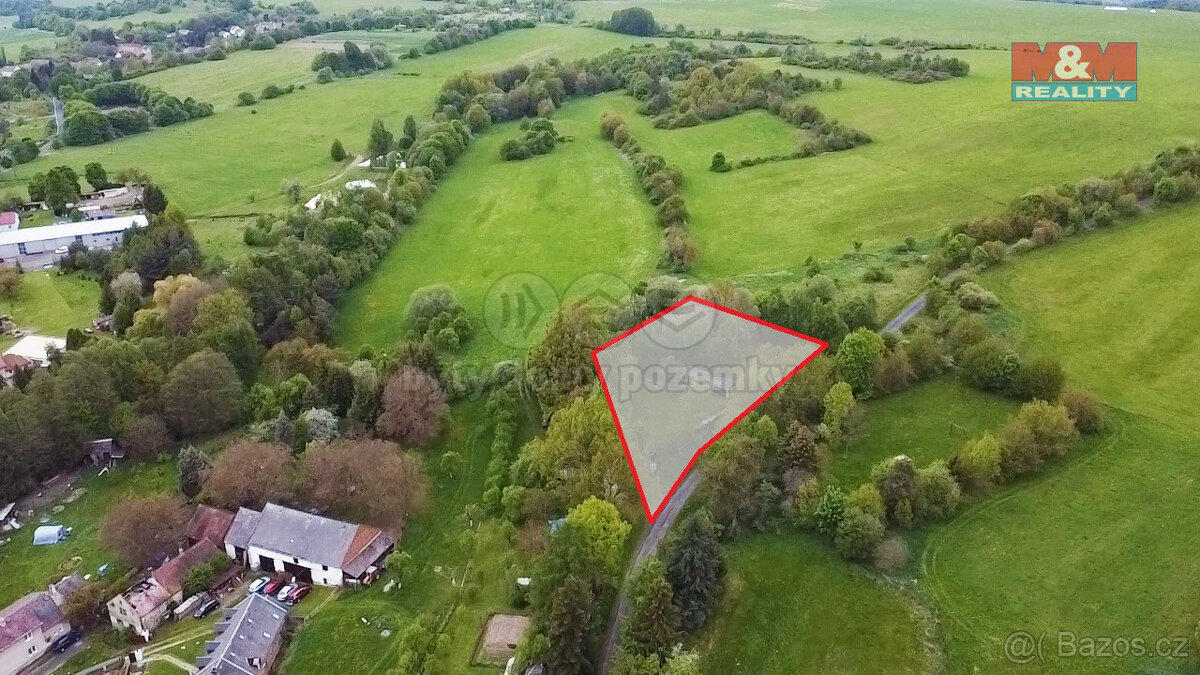 Prodej pozemku k bydlení, 2540 m², Štědrá