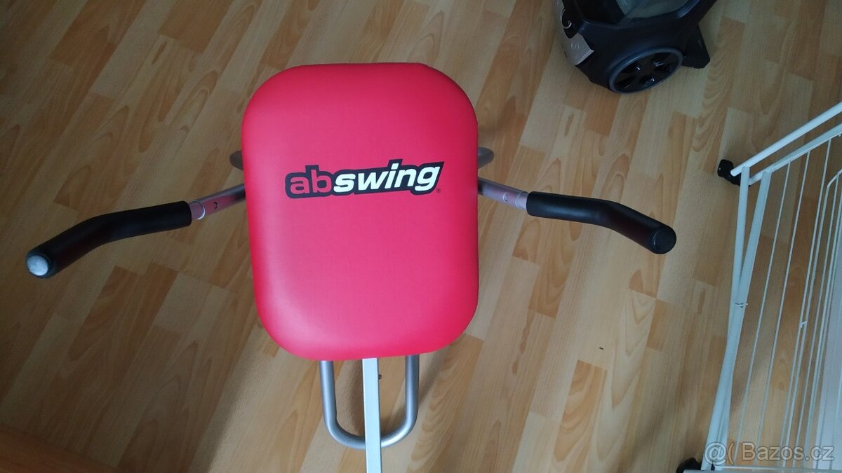 Posilovací lavice břicha AB Swing, Flexibar, síťka na míč