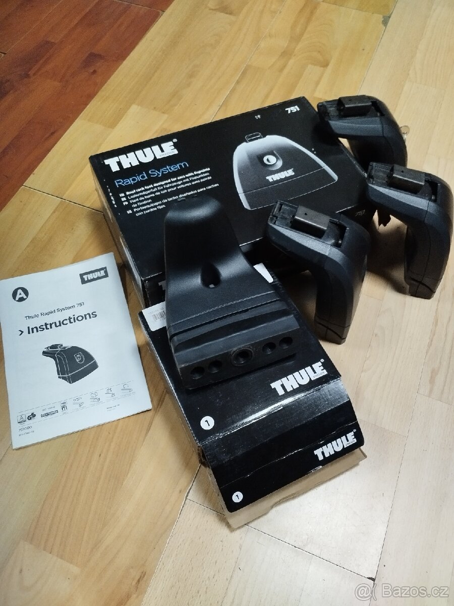 Patky Thule 751 + KIT 3149 Multivan T5,T5.1
