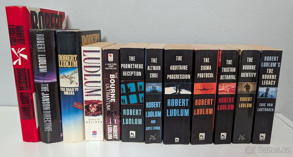 Robert Ludlum 12 knih - angličtina