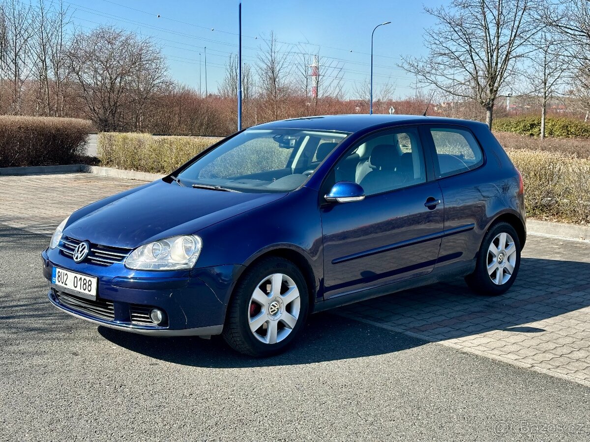 VW Golf 2007, 1.4i 59kw, klima, STK 6/26