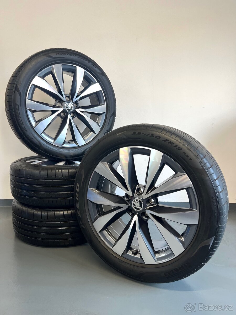 ☀️ Letní Alu kola Lefka, Škoda Kodiaq 2, 5x112 r19