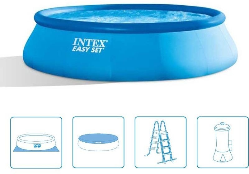 INTEX Easy Set Pool Bazén 457 x 122 cm 26168GN