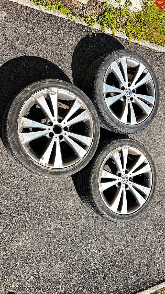 3x Al orig VW 8x18 ET44