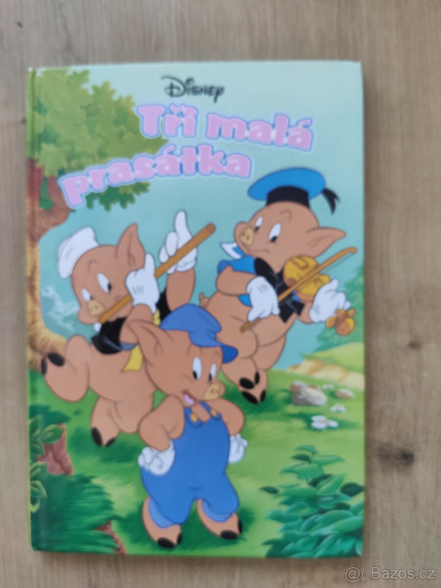 Tři malá prasátka Disney knížka